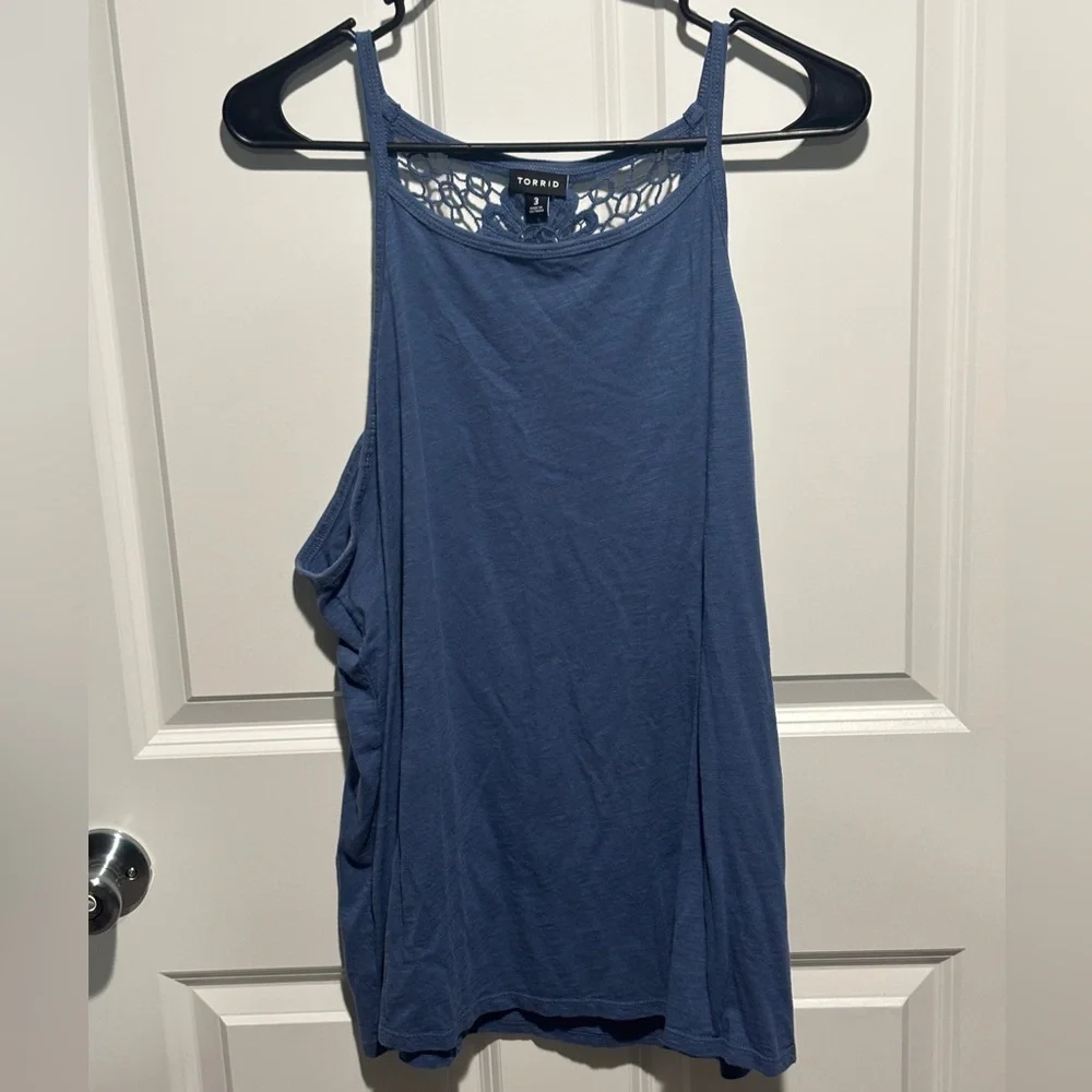 Torrid Scoop Crochet Racerback Tank - Picture 6 of 6